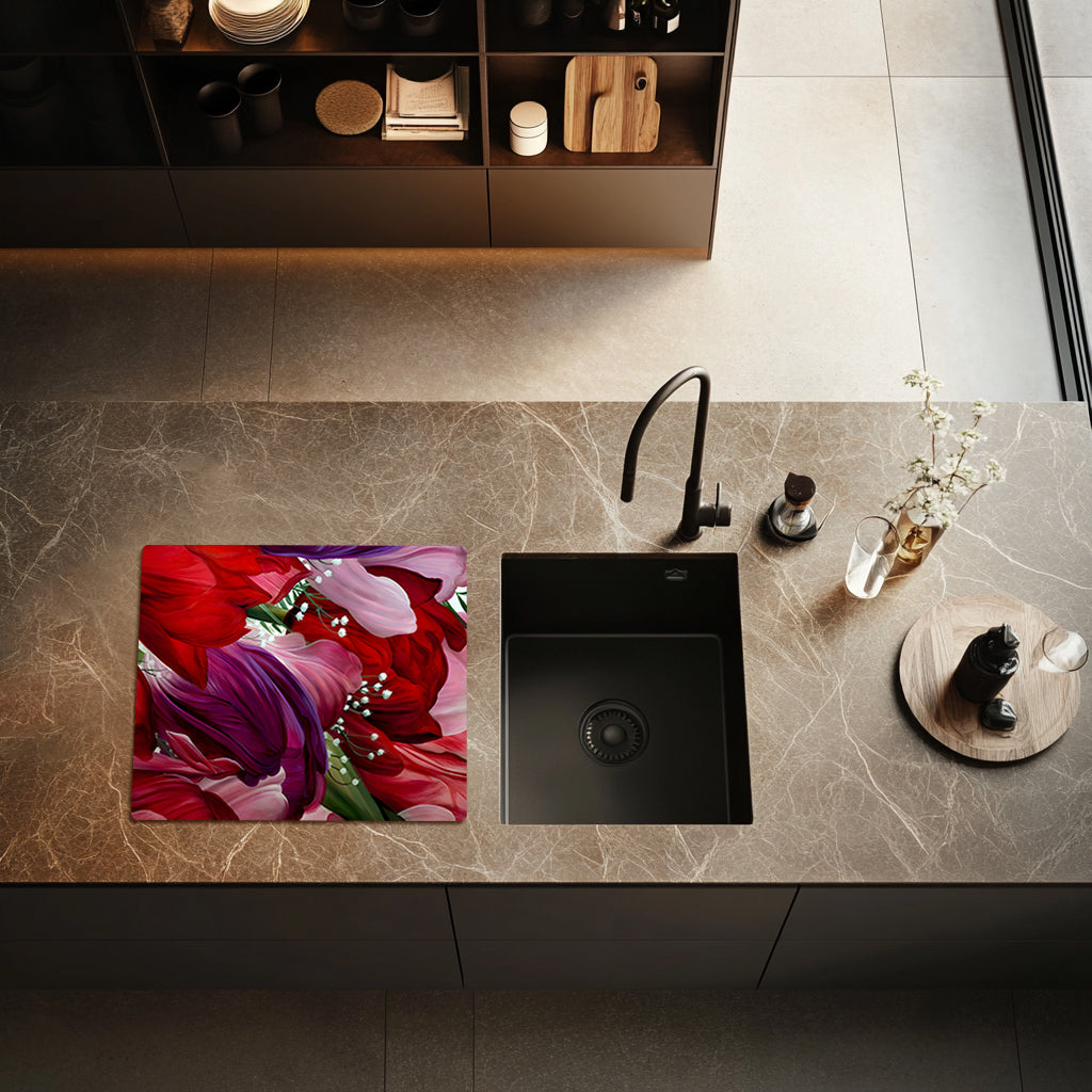 Floral Kitchen Mat - Flower 1