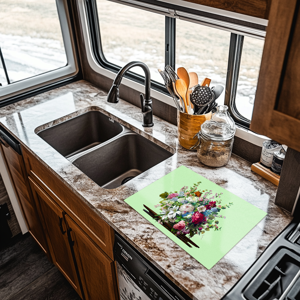 Kitchen Mat - Light Green