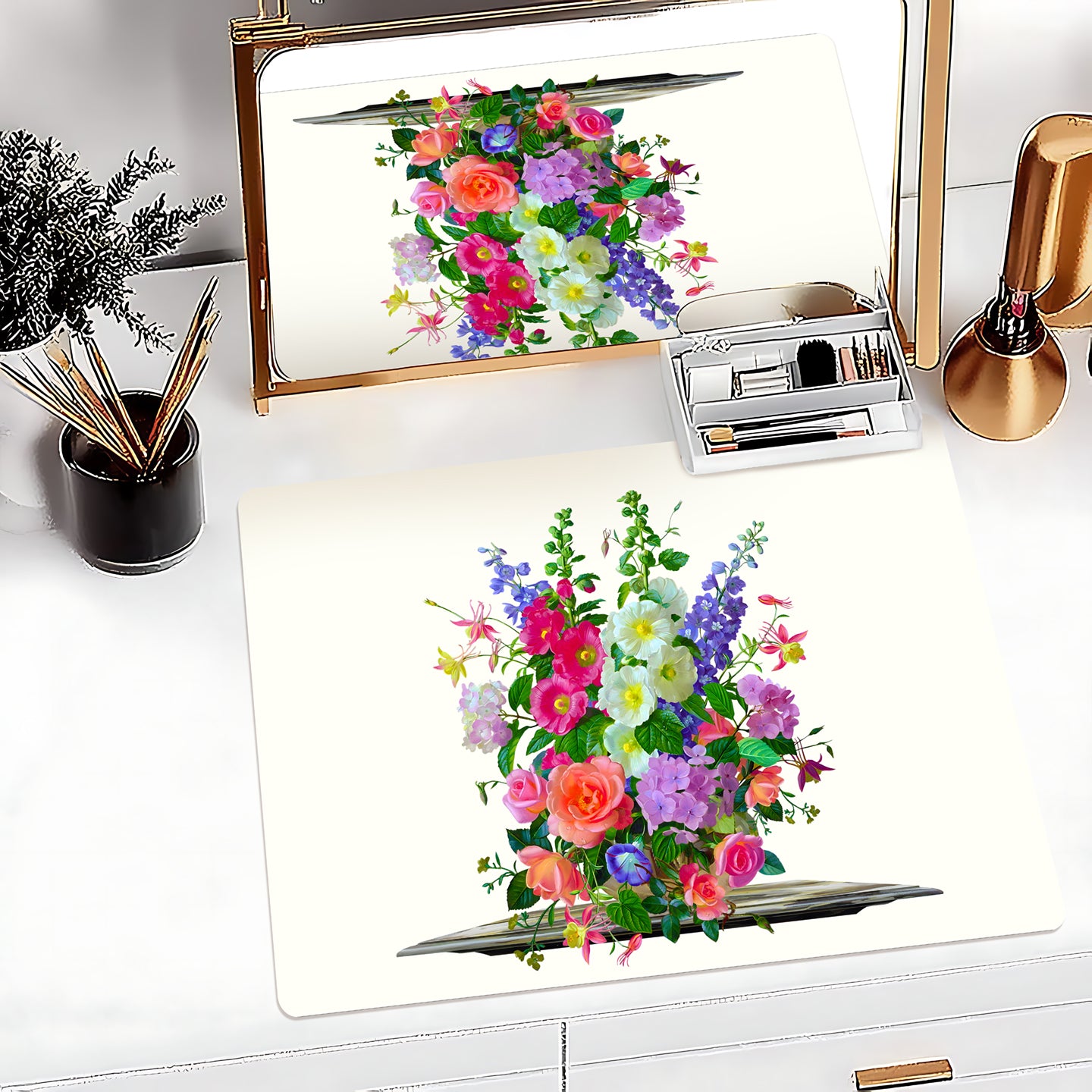 Vanity Makeup Mat - E