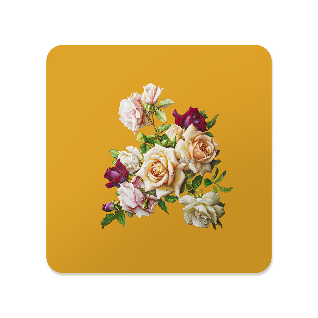Specialty Mousepad - Flower 5 Square