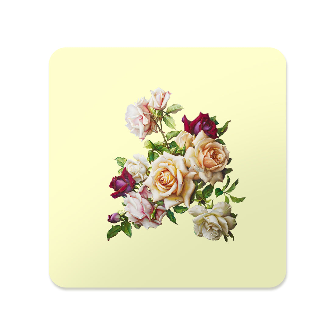 Specialty Mousepad - Flower 5 Square