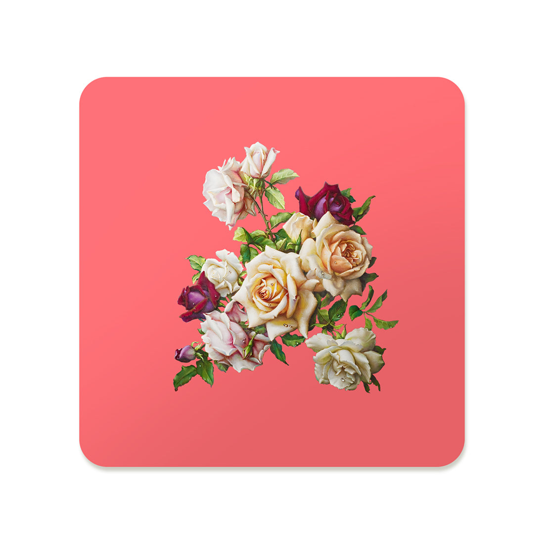 Specialty Mousepad - Flower 5 Square
