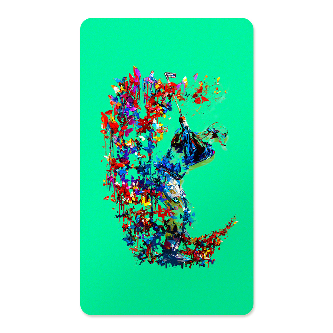 Specialty Mousepad - Golfer Rectangle